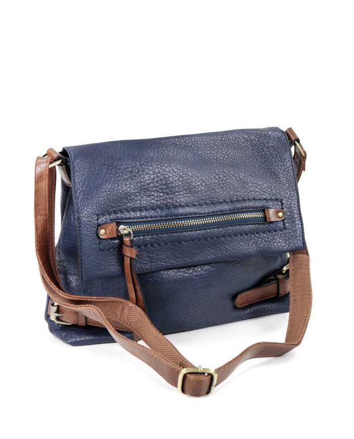 Women's Bag Blue Adjustable Handle