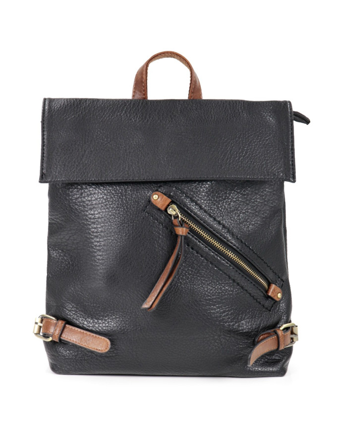 Women's Black Backpack Square