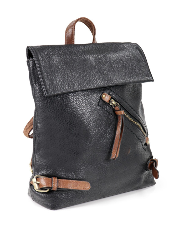 Mochila Preta de Mulher Quadrada