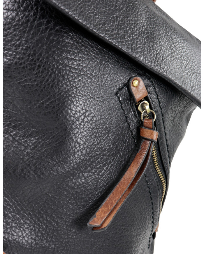 Women's Black Backpack Square