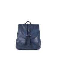 Mochila Azul Mujer con Tachas