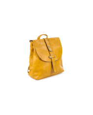 Women's Mustard Backpack with Tachas