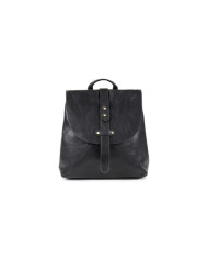 Mochila Preta de Mulher com Tachas