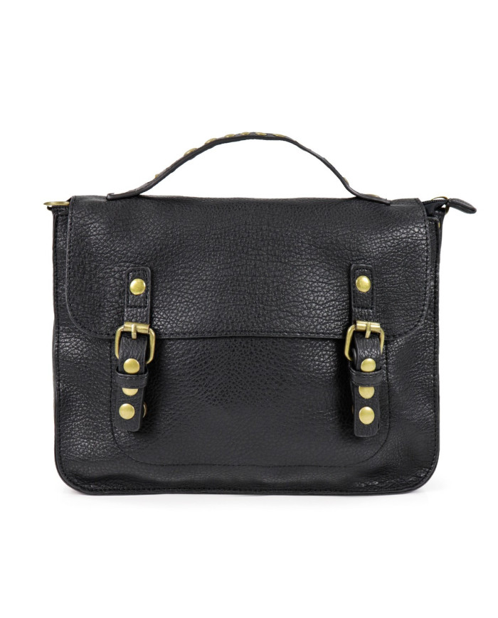 Mala Tipo Pasta de Mulher em Preto