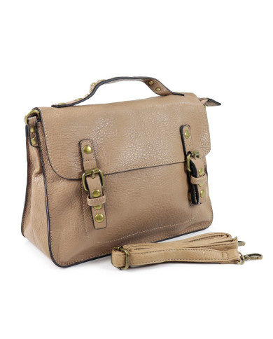 Bolsa de pasta de mujeres en Taupe