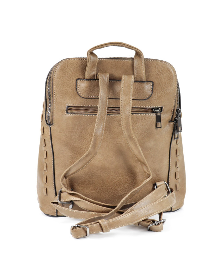 Women's Taupe Backpack