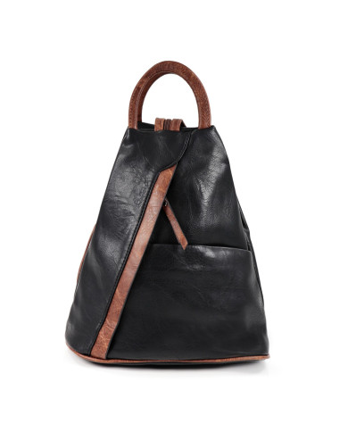 Mochila Feminina Preta Tipo Saco