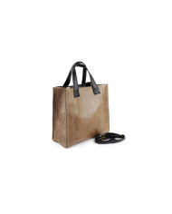 Hand Female Taupe Bag in Skin