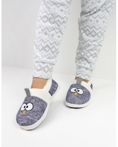 Pantufas de Senhora DeFonseca Penguin