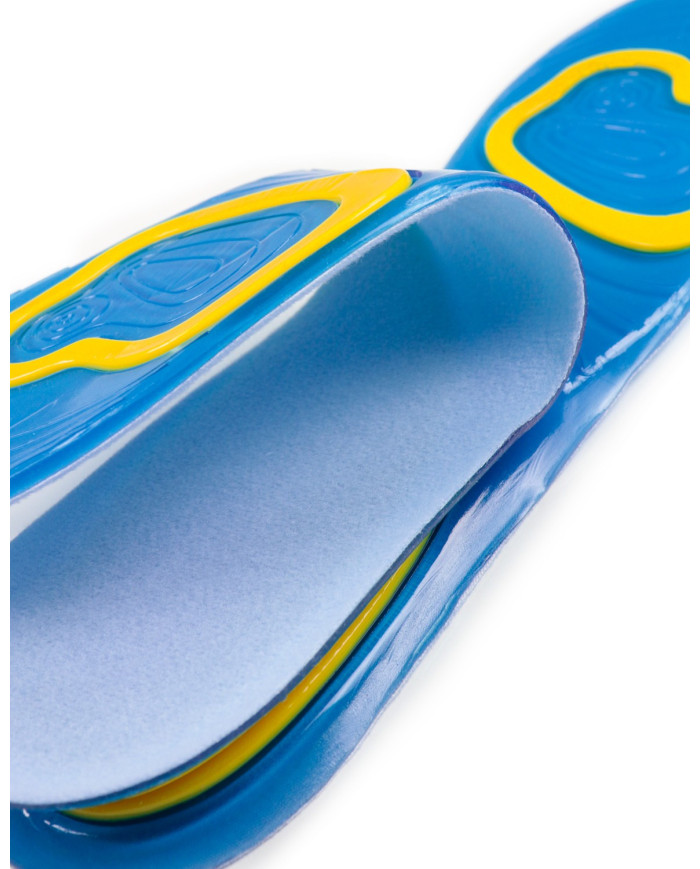 Blue and Yellow Anti-Allergic Gel Insoles