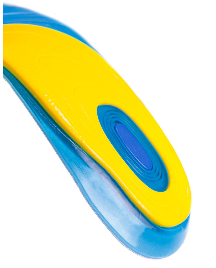 Blue and Yellow Anti-Allergic Gel Insoles