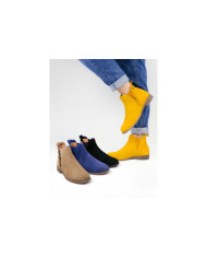 Botas Rasas Femininas Ginova Folhos