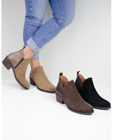 Botas de Salto Médio Ginova de Mulher