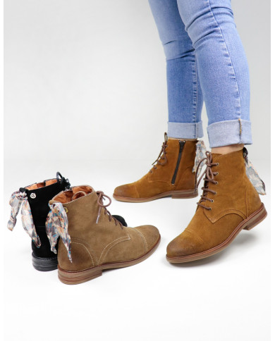 Women's Rase Boots Ginova with Lace