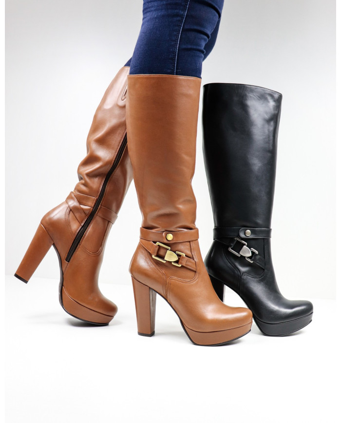 Botas Cano Alto Ginova Compensado