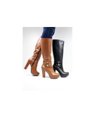 Botas de Cano Alto Ginova Compensadas