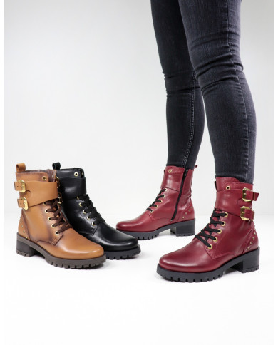 Ginova Wholesaler Boots with Buckle