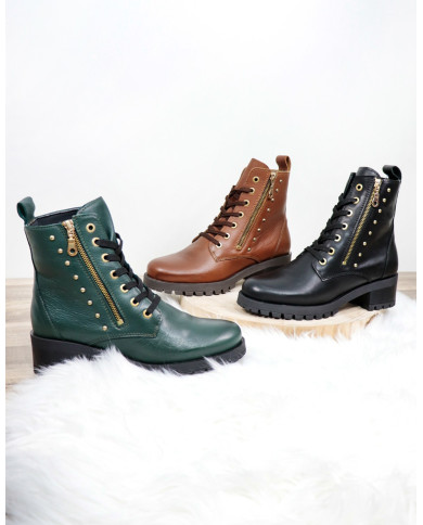 Botas de mujeres Ginova con Tachas