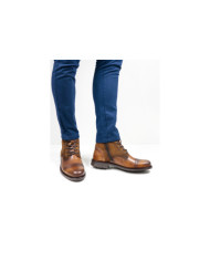 Botas de Homem de Acabamento Vintage Ginova