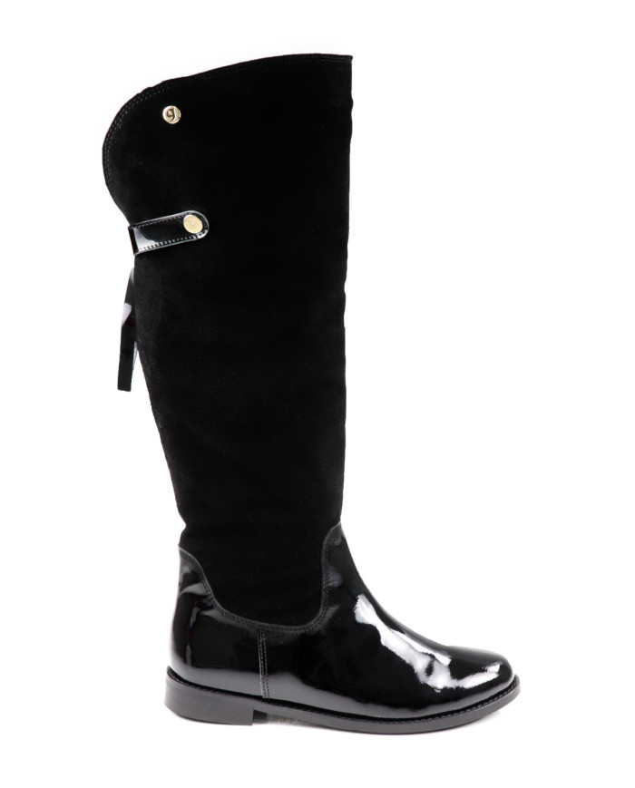 Rasa Black Boots with Cano Alto Ginova