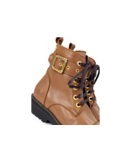 Botas Camel Militares Ginova de Atacadores
