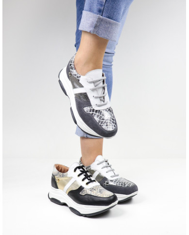 Ginova Metalized Women's Slippers