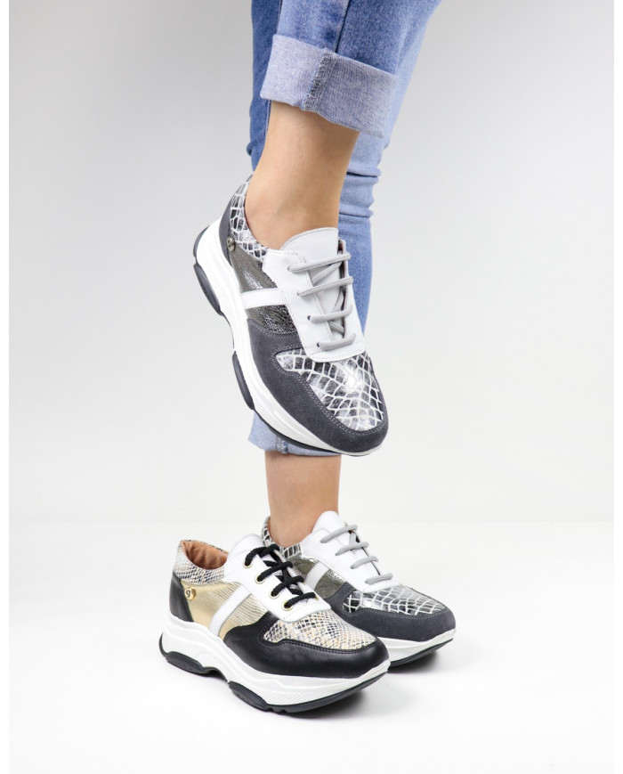 Ginova Metalized Women's Slippers