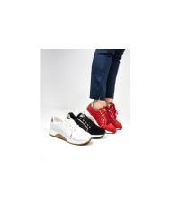 Sapatilhas de Mulher Ginova em Pele