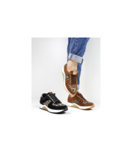 Sapatilhas de Mulher Ginova Leopardo