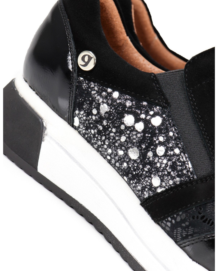 Women's Black Trainers Ginova without Wholesaler
