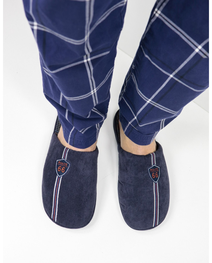 Human Room Slippers Route 66