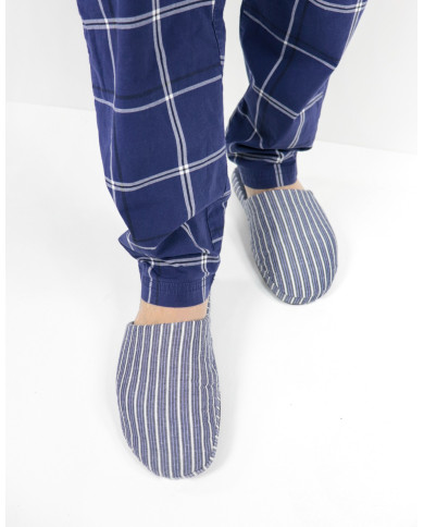 Chinelos de Quarto de Homem DeFonseca Listrados