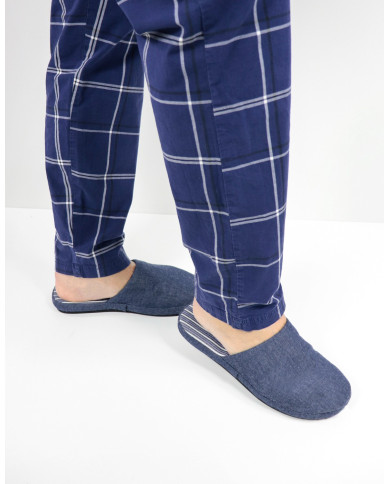 Chinelos de Quarto de Homem DeFonseca Listrados