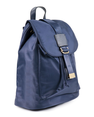 Nylon Women's Blue Backpack
