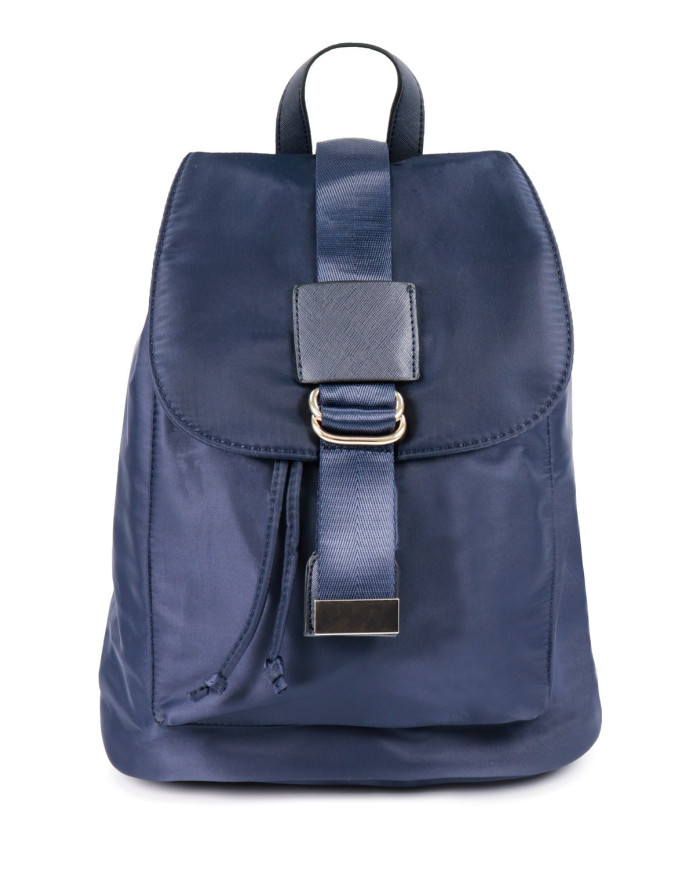 Nylon Women's Blue Backpack