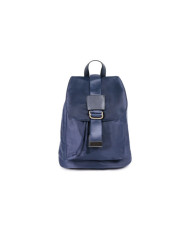 Mochila azul de las mujeres de nylon