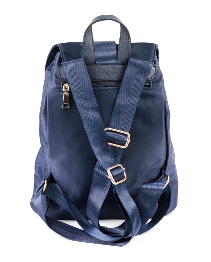 Nylon Women's Blue Backpack