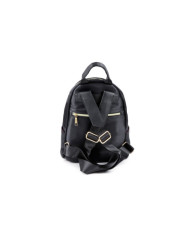 Women's Black Backpack with Front Pocket