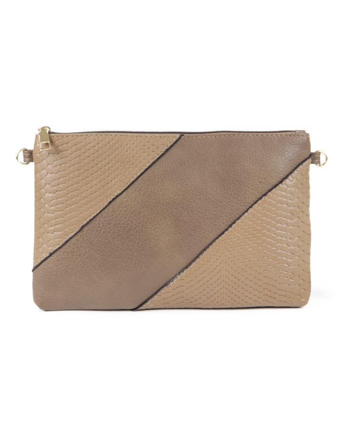 Pochete Taupe Feminina Prática