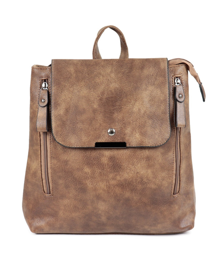 Práctica de mochila Taupe para mujeres