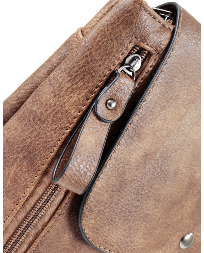 Práctica de mochila Taupe para mujeres