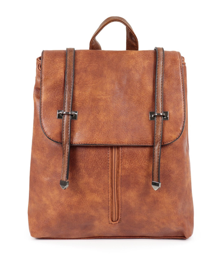 Camel backpack with Front closure