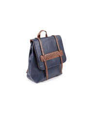 Women's Blue Backpack Adjustable Handles