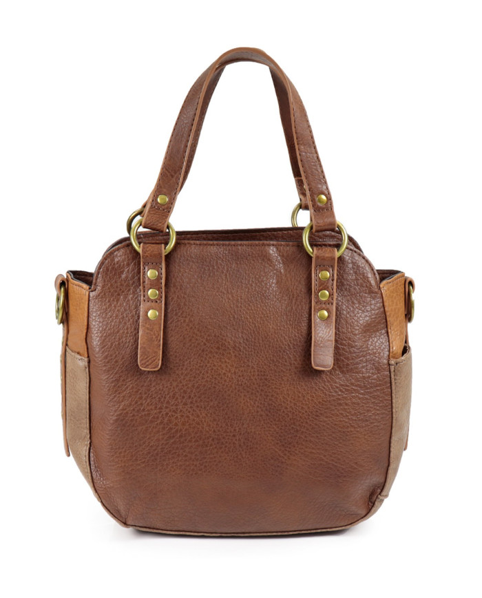Women's Camel Bag with Hand Handles