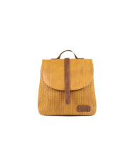 Mochila Mostarda Feminina de Alças Ajustáveis