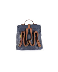 Women's Blue Backpack Adjustable Handles