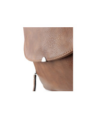 Women's Camel Backpack with Closes on Vertical