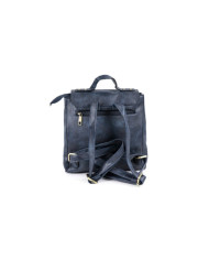 Women's Blue Backpack with Tachas