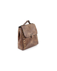 Mochila de mujer Taupe con Tachas