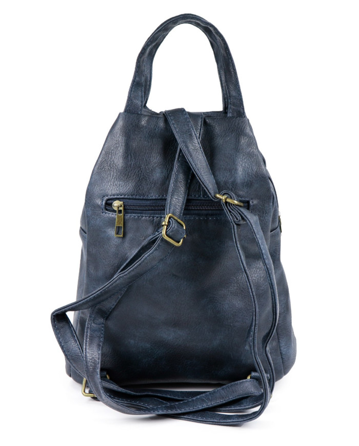 Women's Blue Backpack Bag